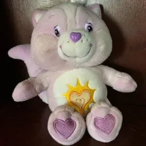 Bright heart raccoon plush new arrivals